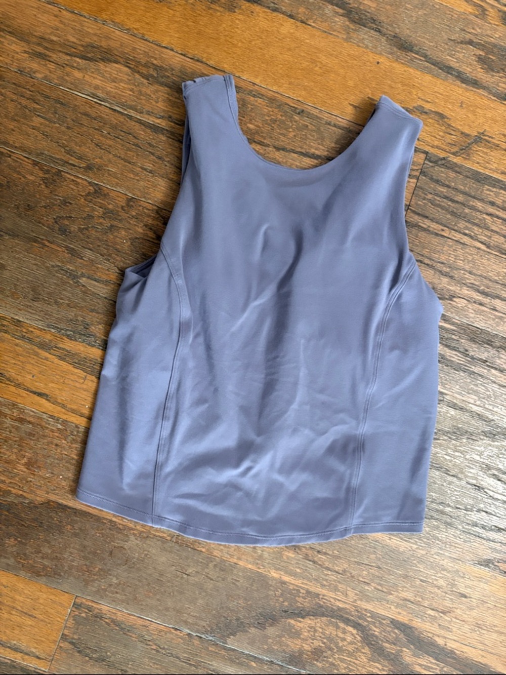 lululemon athletica Dusty Blue Scoop Neck Tank